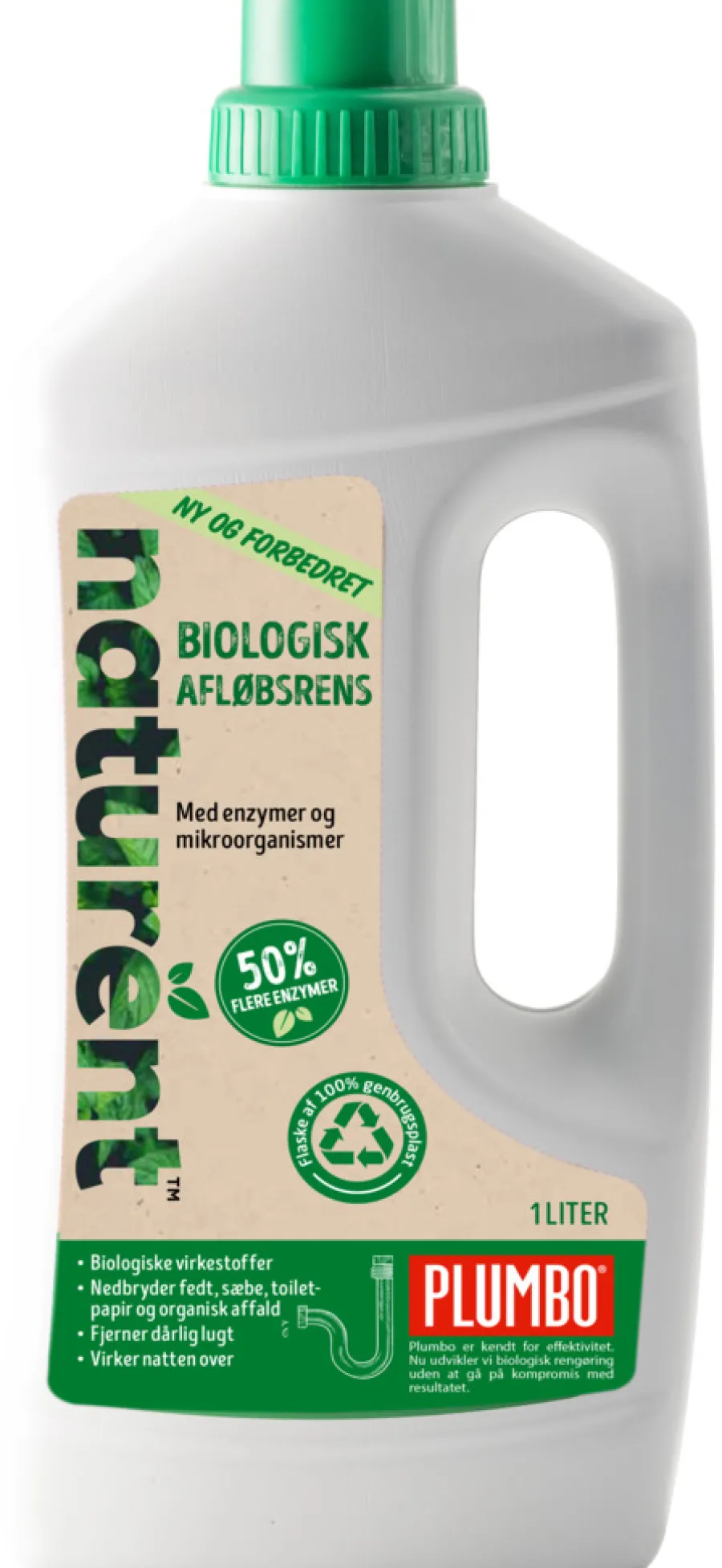 Outlet Plumbo avløpsrens naturent bio 1 liter