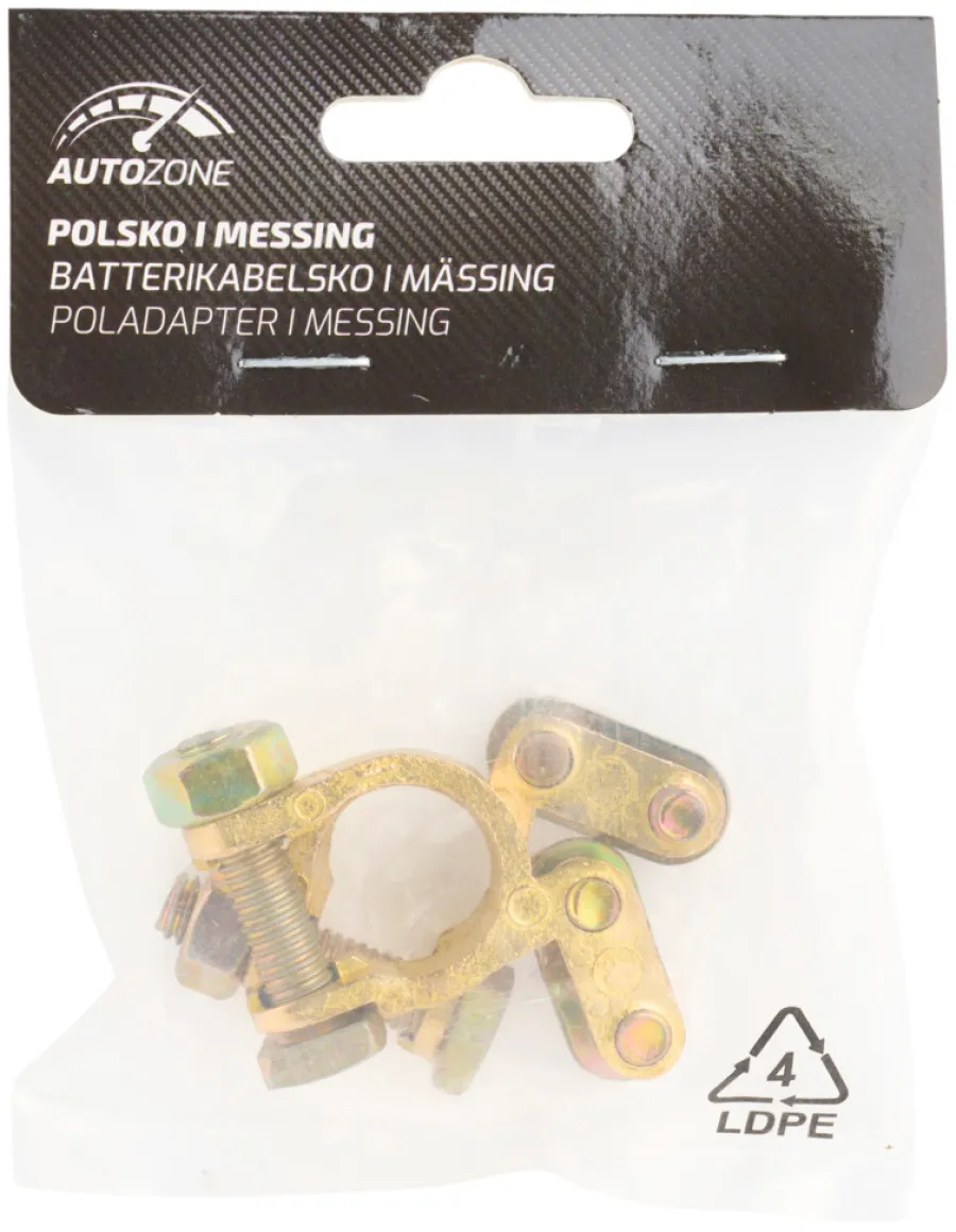 Best Autozone Poladapter messing - ®