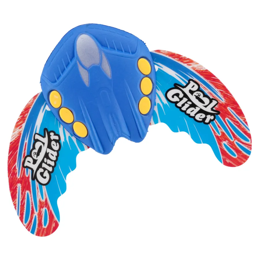 Sale Ud & Leg Pool Glider 24 cm Blå/rød/gul