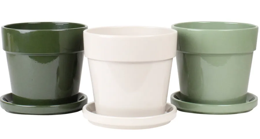 Clearance Scan-Pot Potte Calima Ø28 cm Grønn/grå