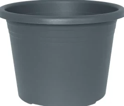 Sale Potte Cylindro plast Ø35 cm Grå