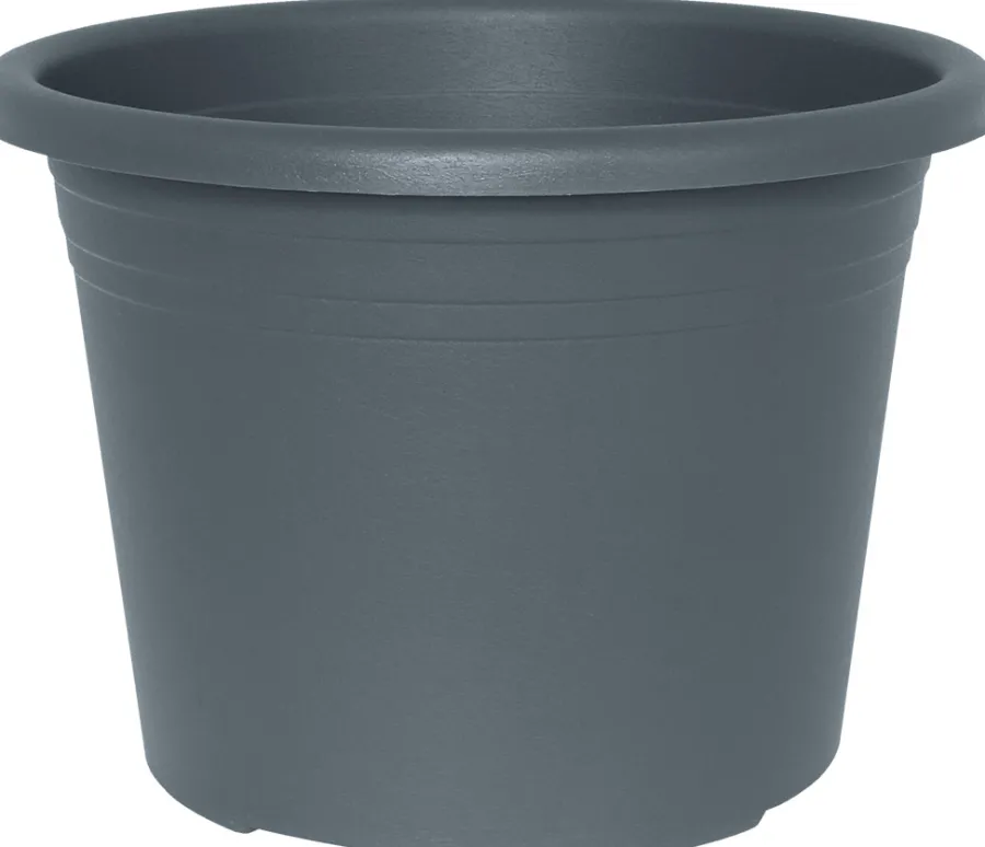 Sale Potte Cylindro plast Ø40 cm Grå