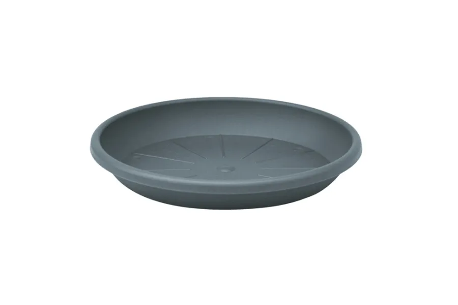 Outlet Potteskål Cylindro plast Ø29 cm Grå