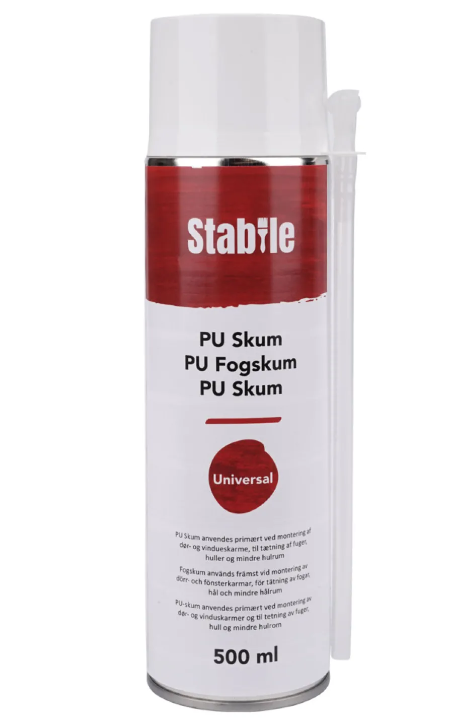 Stabile PU fugeskum 500 ml -