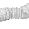 New PVC flexslange Ø102 mm x 3 meter hvit