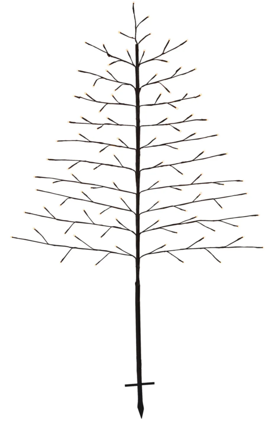 New Stemning Pyntetre med 96 LED-pærer H150 cm