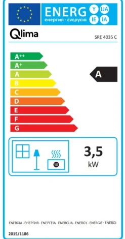Best Qlima parafinovn SRE 4035 C 3500 W Hvit