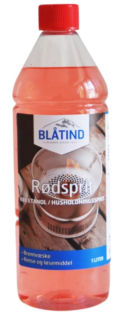 Clearance Blåtind Rødsprit 1 liter