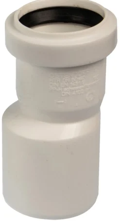 Outlet Reduksjonsrør hvit 50 mm x 40 mm