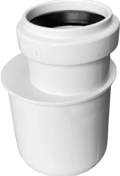 New Reduksjonsrør hvit 50 mm x 32 mm