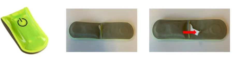 Best Bikezone Reflekterende LED klips