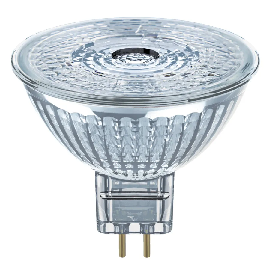 Clearance Osram Reflektorpære LED 3,4 W GU5,3 Varmhvit