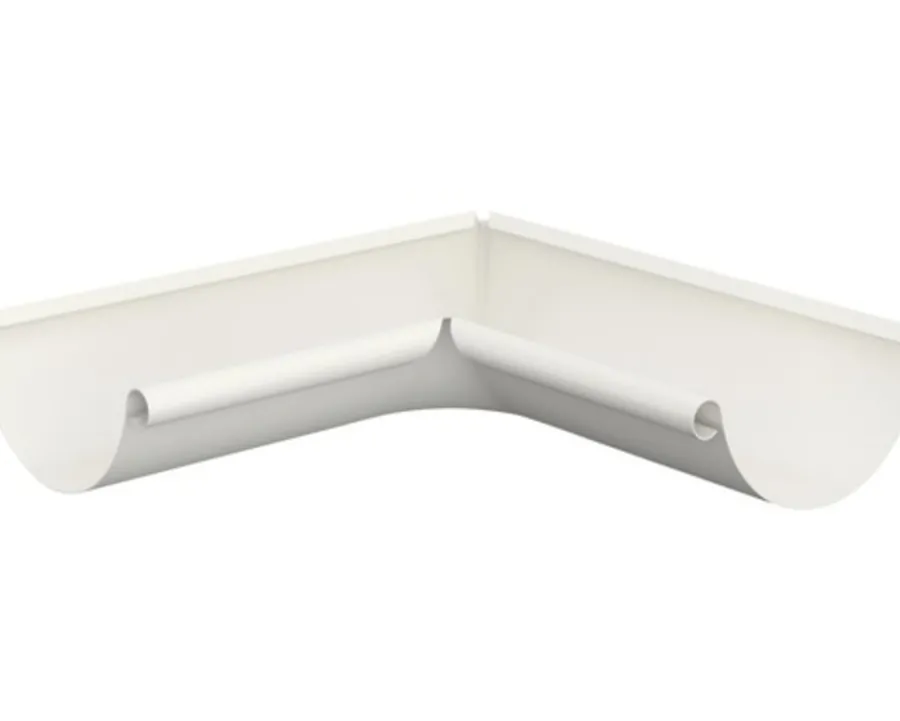 Outlet Rias Rennevinkel indre 90° vinkel Hvit