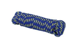 Online Rep 6 mm x 15 meter blått/gult