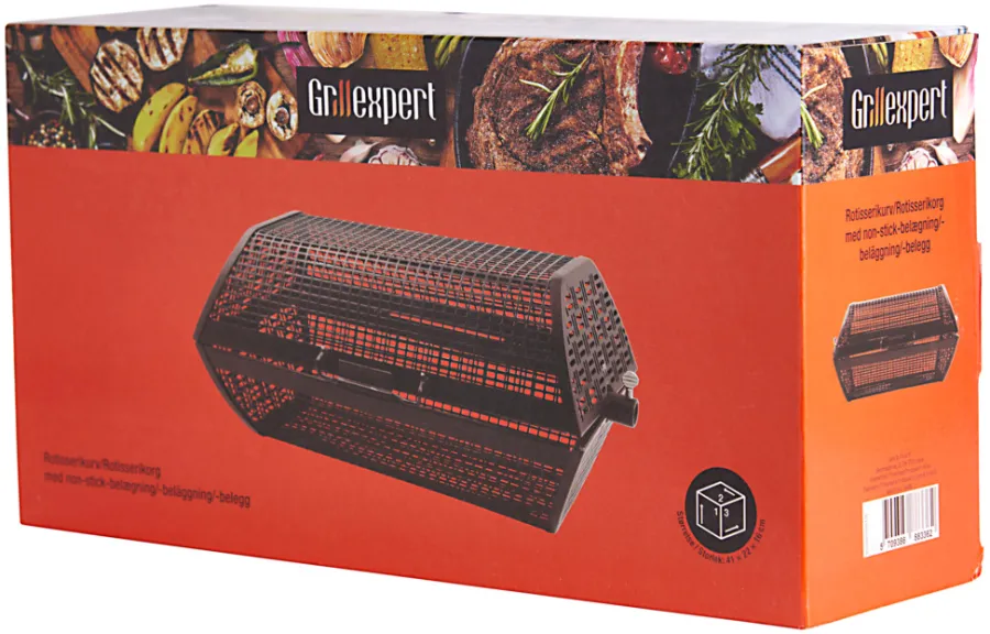 Discount Grillexpert Rotisserikurv rund -