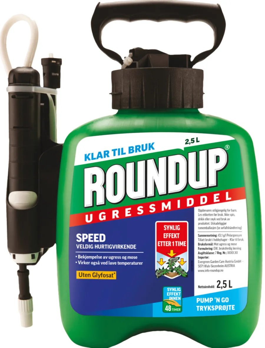 Clearance Roundup 2,5 liter ferdig blandet
