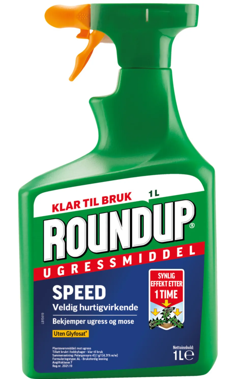 Online Roundup Speed ugressmiddel 1 liter