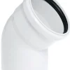 New Rørbøyning hvit PP 32 x 87 gr