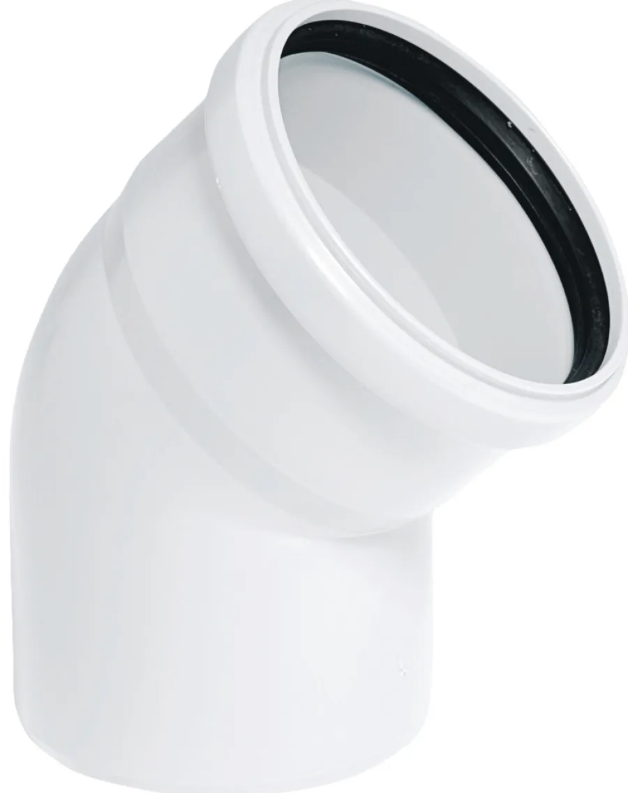Discount Rørbøyning hvit PP 32 x 30 gr