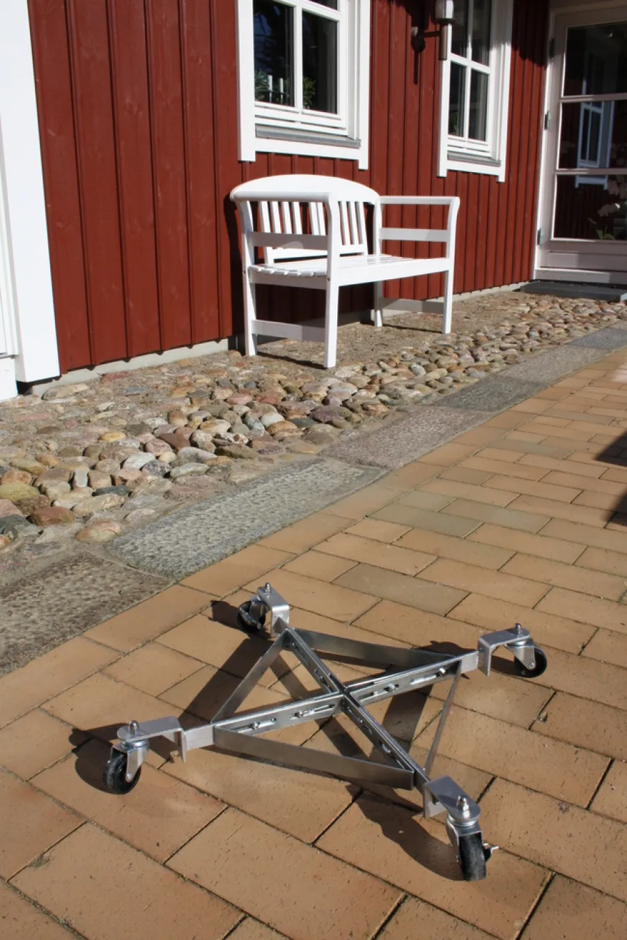 Discount Garden Rullevogn til parasollfot og krukker - ®