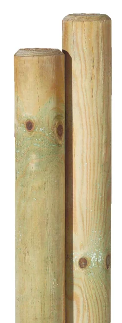 Hot Rund stolpe Ø7 x 200 cm