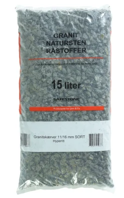 Hot Safestone by ZURFACE Safestone dekorstein 25 kg - Sortkoks Hyperit
