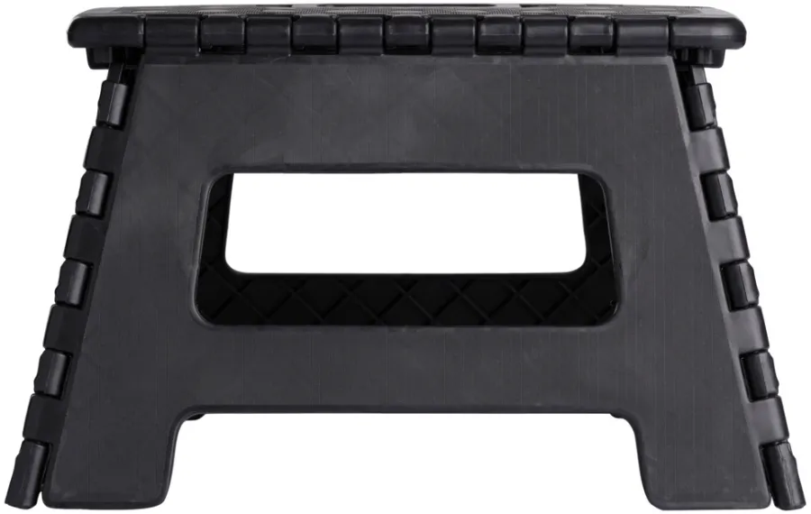 Outlet Sammenleggbar krakk 32 x 25 x 22 cm Svart