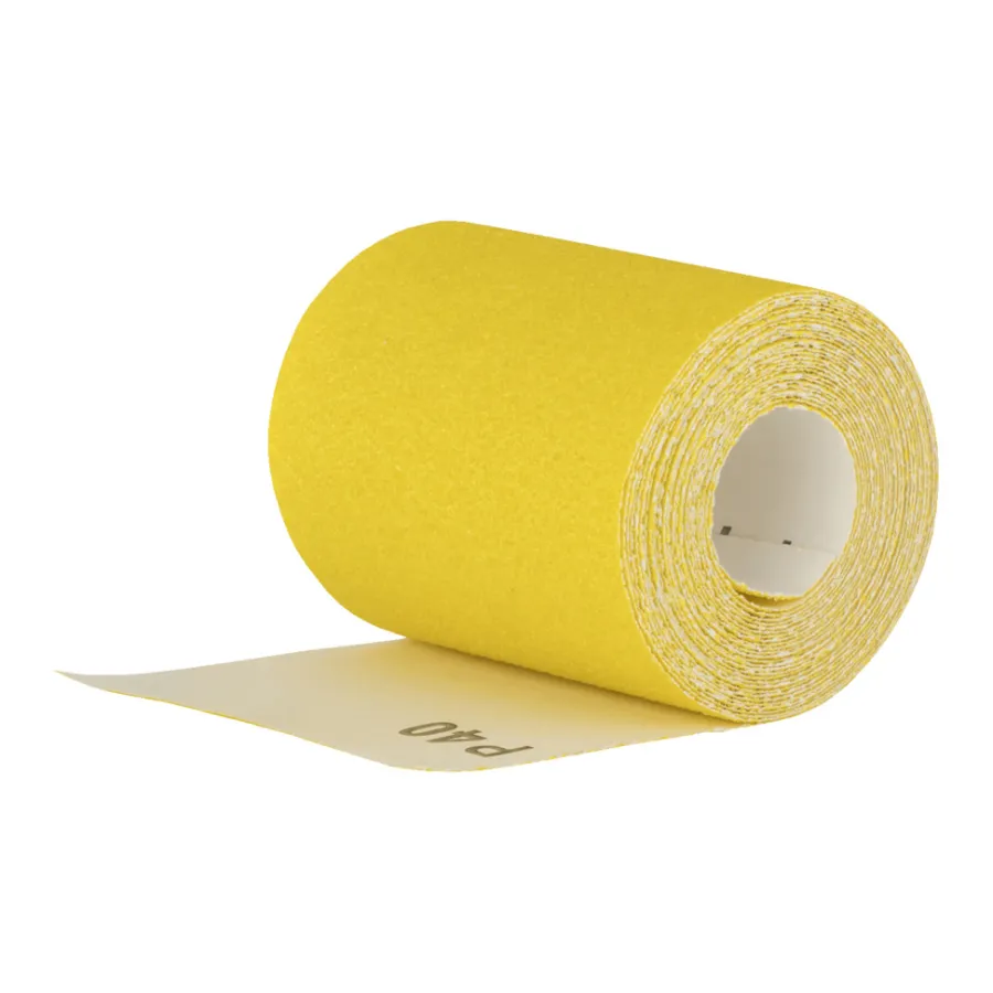 Luxi Sandpapir rull korn 40 - 93 mm x 5 meter