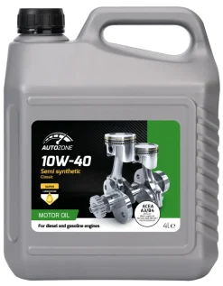Sale Autozone Semi-syntetisk motorolje 10W-40 - 4 liter