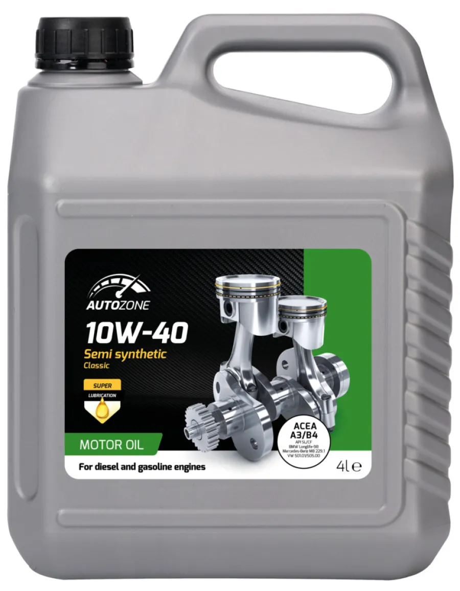 Sale Autozone Semi-syntetisk motorolje 10W-40 - 4 liter