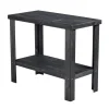 New Sidebord i tre med 1 hylle 90 x 45 cm