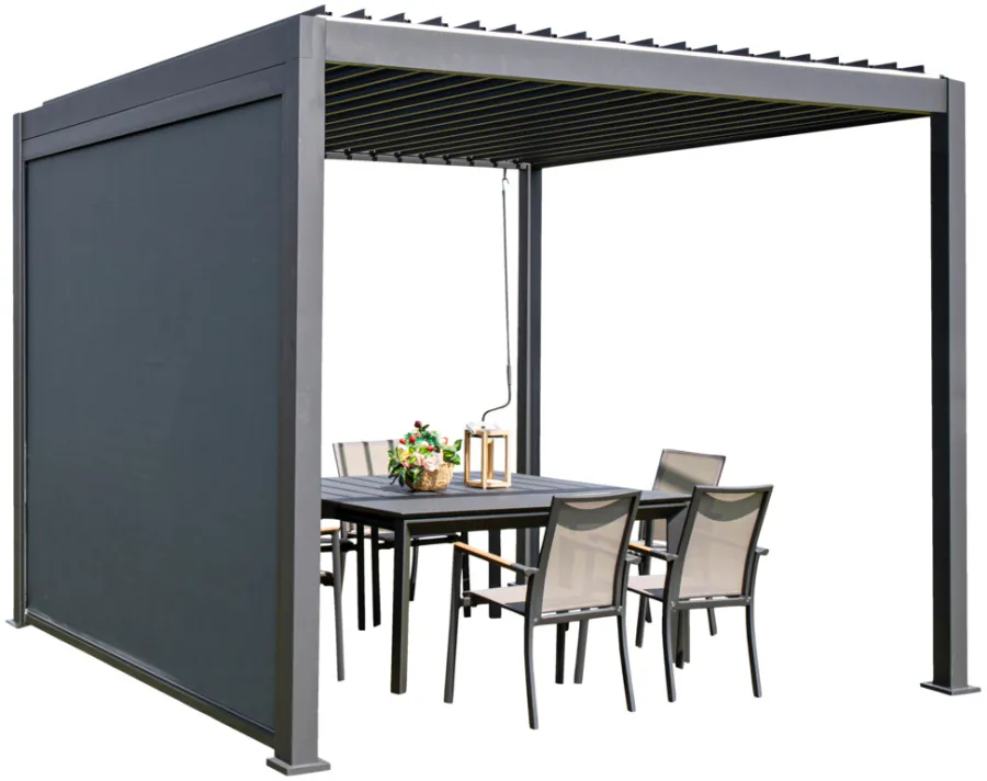 Online Sidepanel til pergola 3 x 3 meter