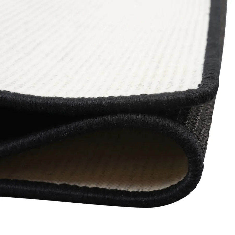 New Sisalteppe 70 x 140 cm Svart