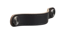 Clearance Skinnhåndtak 12,8 cm 2-pk. Svart