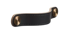 Clearance Skinnhåndtak 12,8 cm 2-pk. Svart