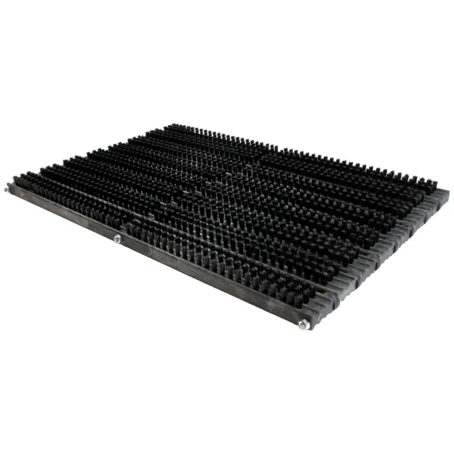 Skrapematte 60 x 40 cm Svart