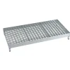 New Skraperist galvanisert stål 80 x 40 cm