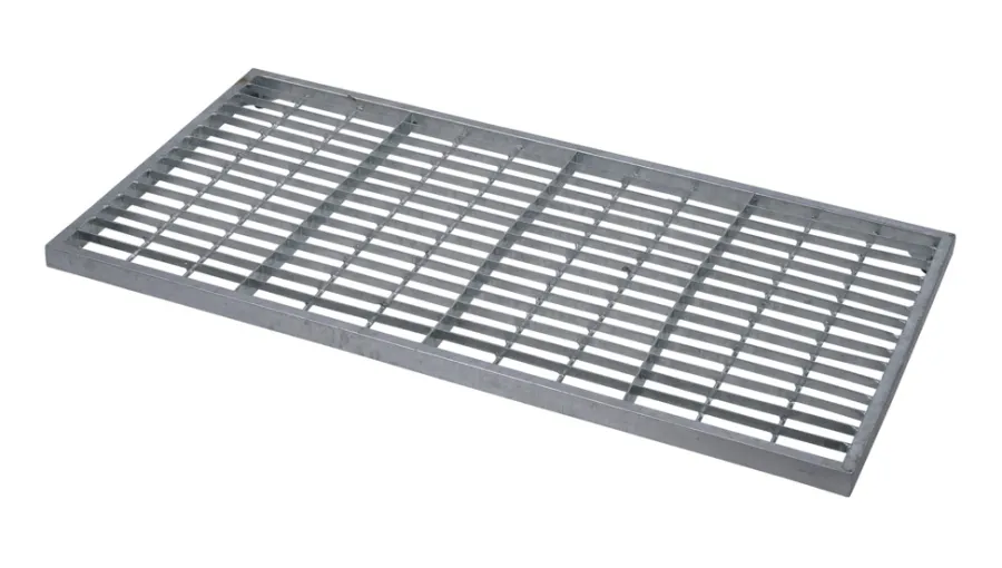 Hot Skraperist galvanisert stål 80 x 40 cm