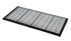 Best Skraperist stål m/svart kant 80 x 40 cm