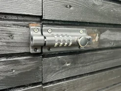 Clearance The Lock Skåtelås med kodelås 120 x 48 mm Svart