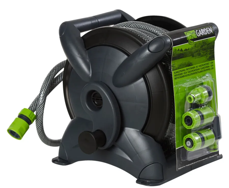 Sale Garden Slangeoppruller med 15 meter slange - ®