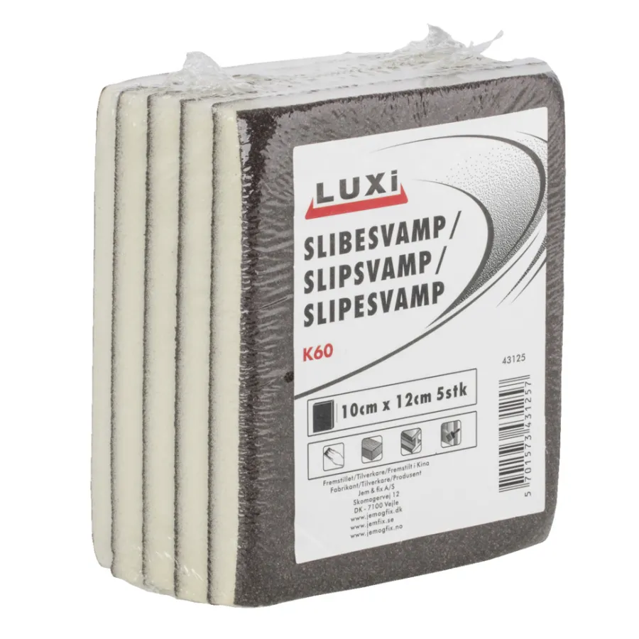 Hot Luxi Slipesvamp korn 60 - 10 x 12 cm - 5 stk.