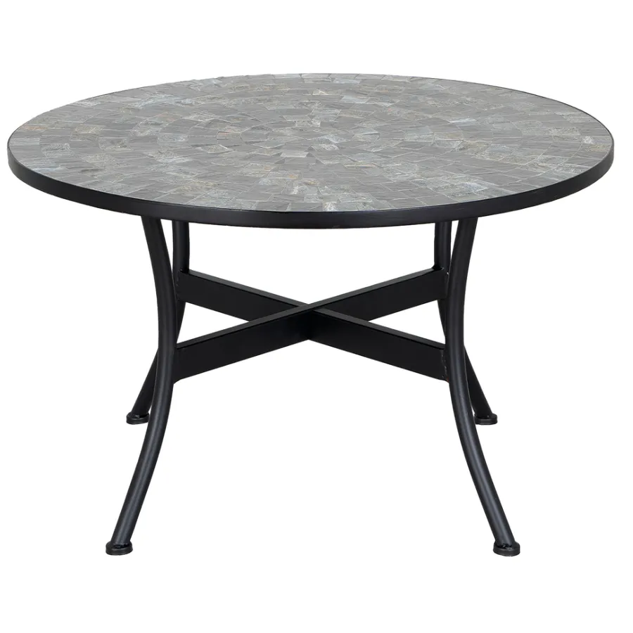 Discount Sunlife Sofa/loungebord Rom mosaikk Ø76 cm - ® Multi/svart