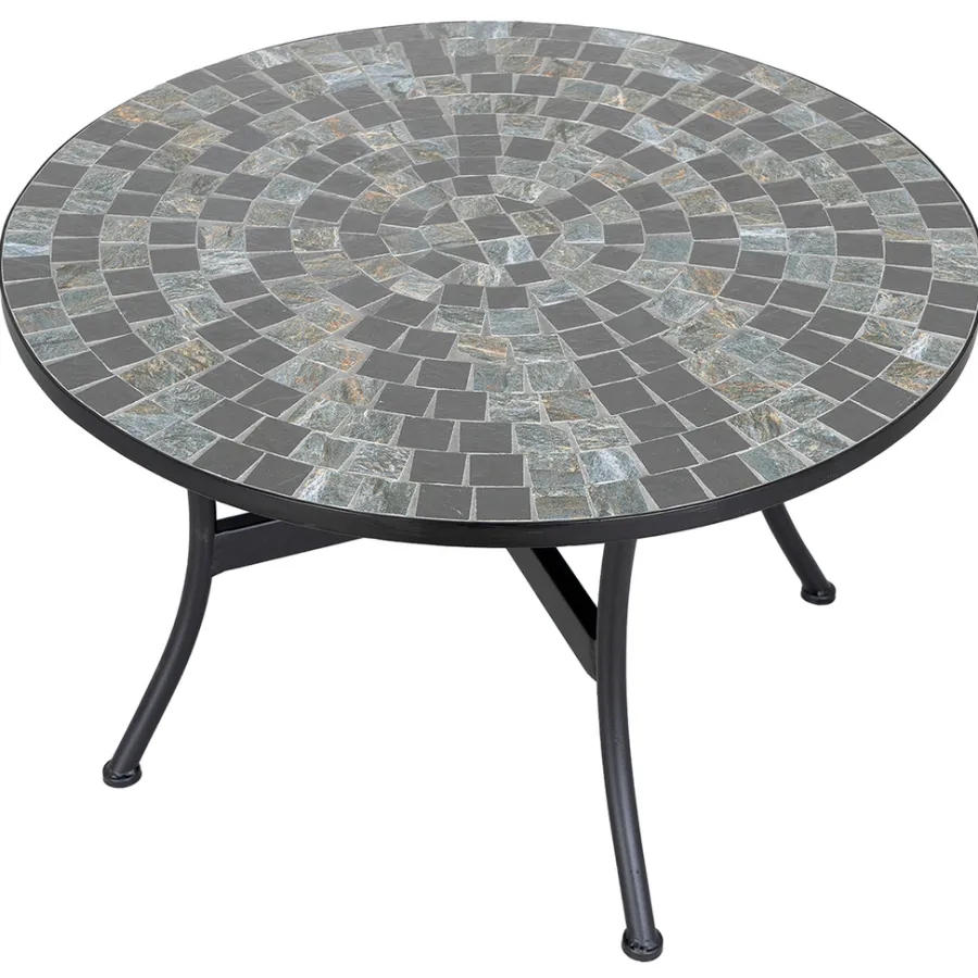 Discount Sunlife Sofa/loungebord Rom mosaikk Ø76 cm - ® Multi/svart