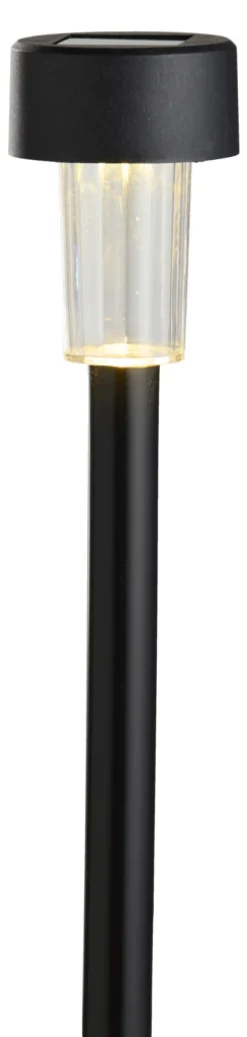 Outlet Garden Solcellelamper til hagen H35,5 cm 8-pk. - ® Svart