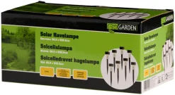 Outlet Garden Solcellelamper til hagen H35,5 cm 8-pk. - ® Svart