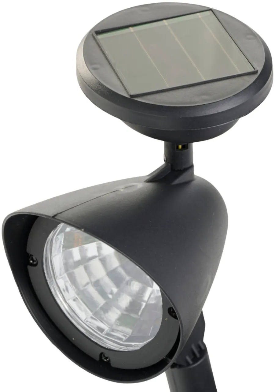 Best Garden Solcellelampe Spotlight 19 cm - ® Svart