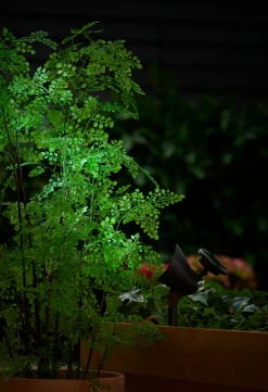 Best Garden Solcellelampe Spotlight 19 cm - ® Svart