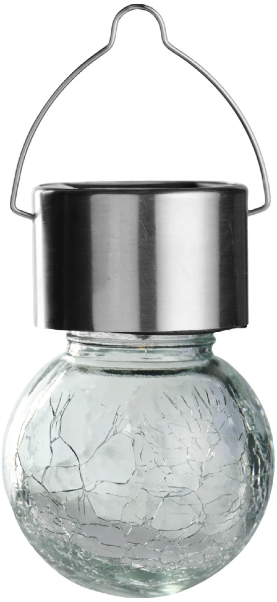 Clearance Garden Solcellepære glass/metall Ø6 cm 3-pk. - ® Sølv