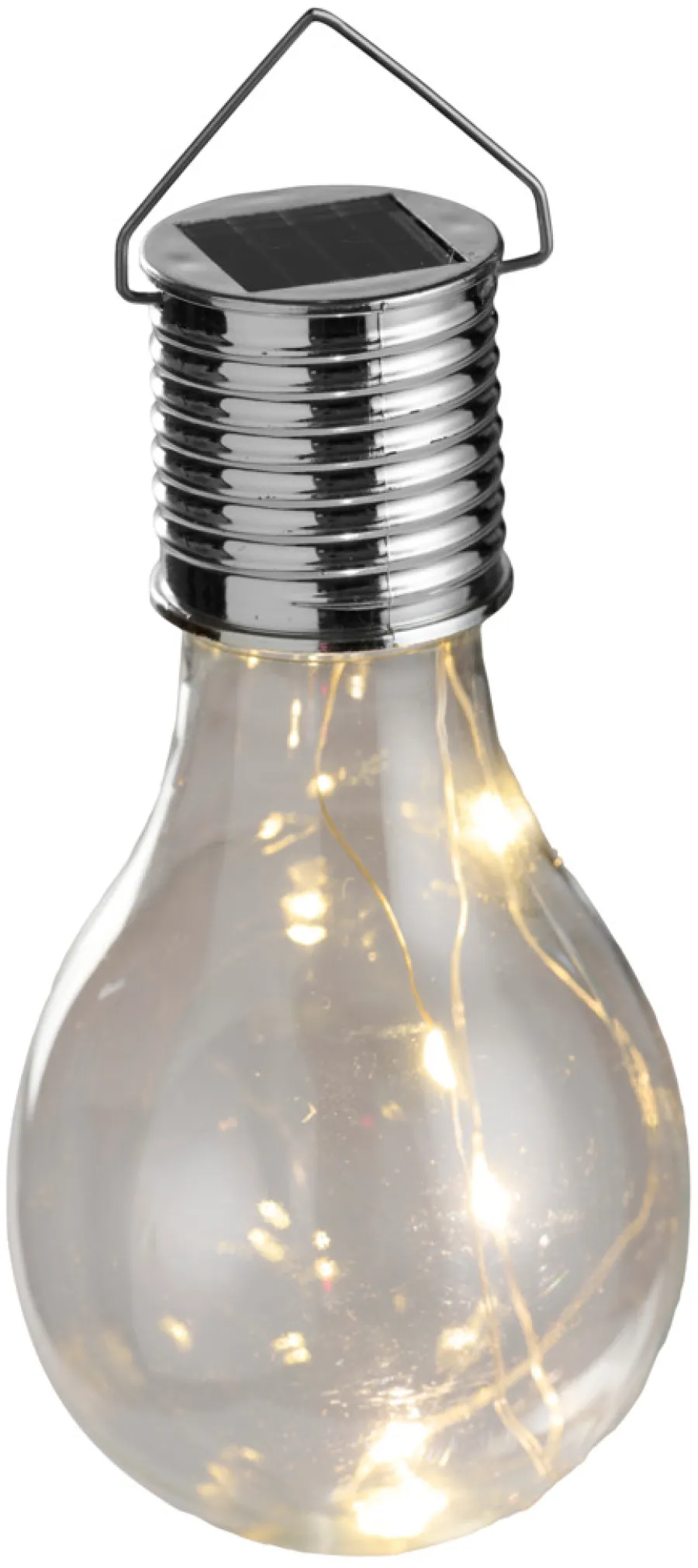 Clearance Garden Solcellepærer plast Ø7,5 cm 4-pk. - ® Sølv